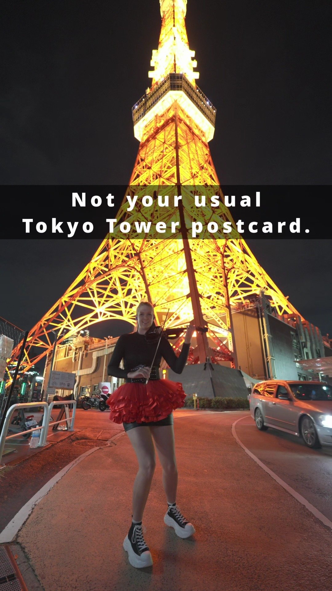 Not your average Tokyo Tower postcard 🎻✨ Turning one of Japan’s most iconic landmarks into my stage tonight. Where should I play next?

#weilstrings #manwithamission #mwam #tokyotower🗼 #electricviolinist #violinist #tokyovibes #traveljapan #japantravels #musictok #citylights #tokyolife #violincover #visitjapan #exploretokyo #streetperformance #livemusic #musicianlife #jrock #japaneserock #japanesemusic