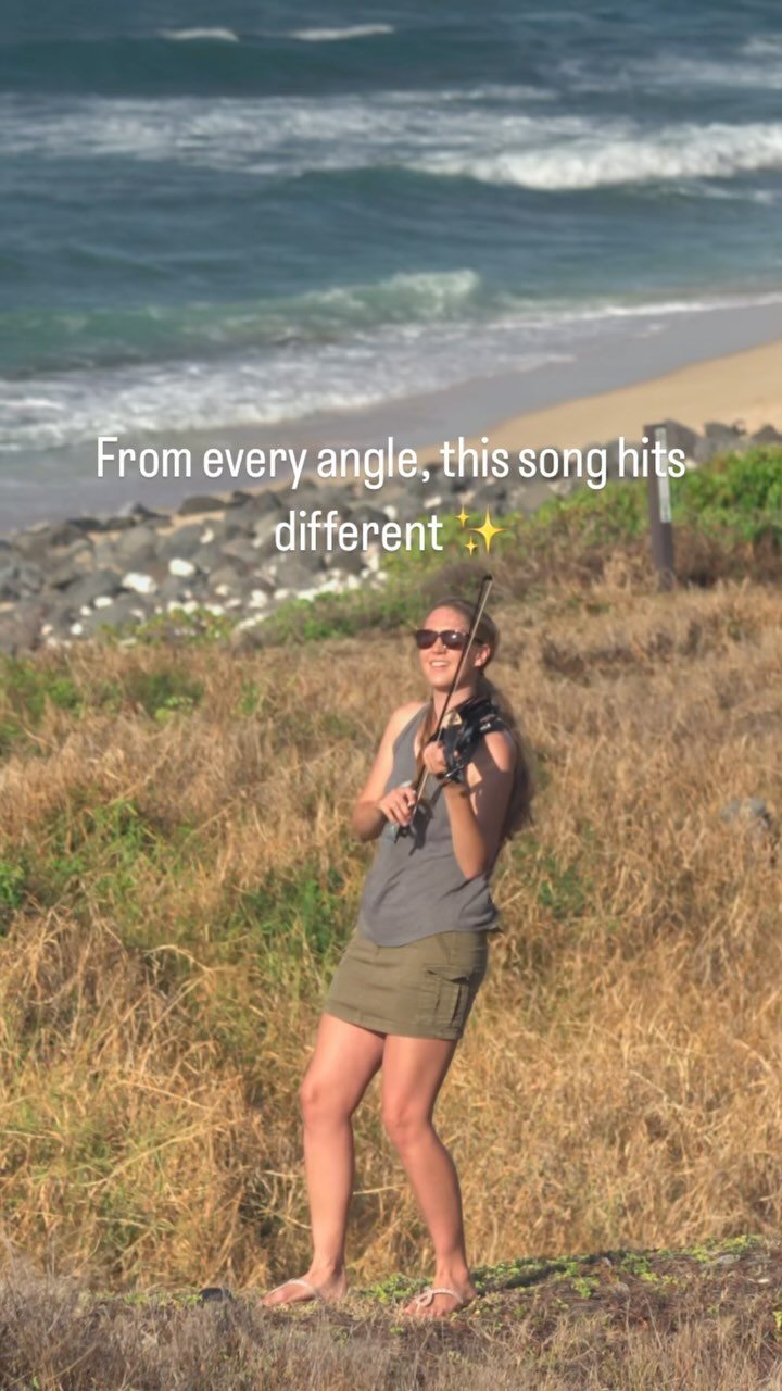 From every angle, this song hits different ✨
Take On Me… cinematic violin style, North Shore edition 🌊🎻
Follow @amyweil.violin for more unexpected covers + unreal vibes 💫 

#weilstrings #UnexpectedViolin #violincover #cinematicviolin #electricviolin #takeonme #80smusic #glowup #musicianlifestyle #stringsofinstagram #northshorevibe #cinematicviolin #violinmagic #oceanview #islandvibesonly #musicwithaview #violinistlife #unrealplaces #epicmusic