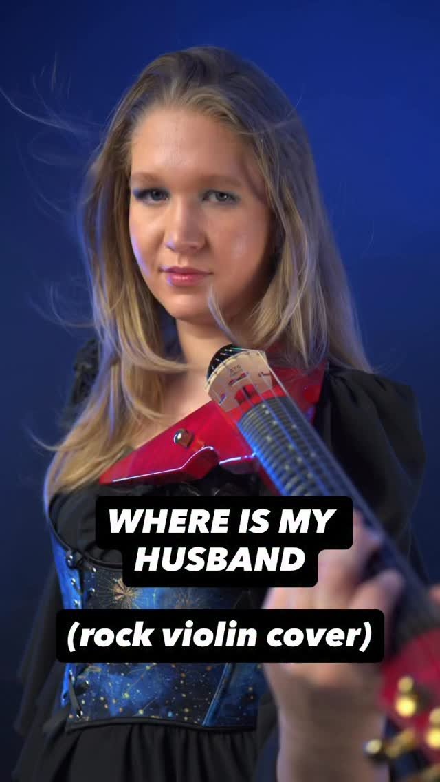 No husband was harmed in the making of this cover.
#whereismyhusband #raye #rockviolin #weilstrings #violincover